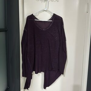 Dark purple Free People Tunic